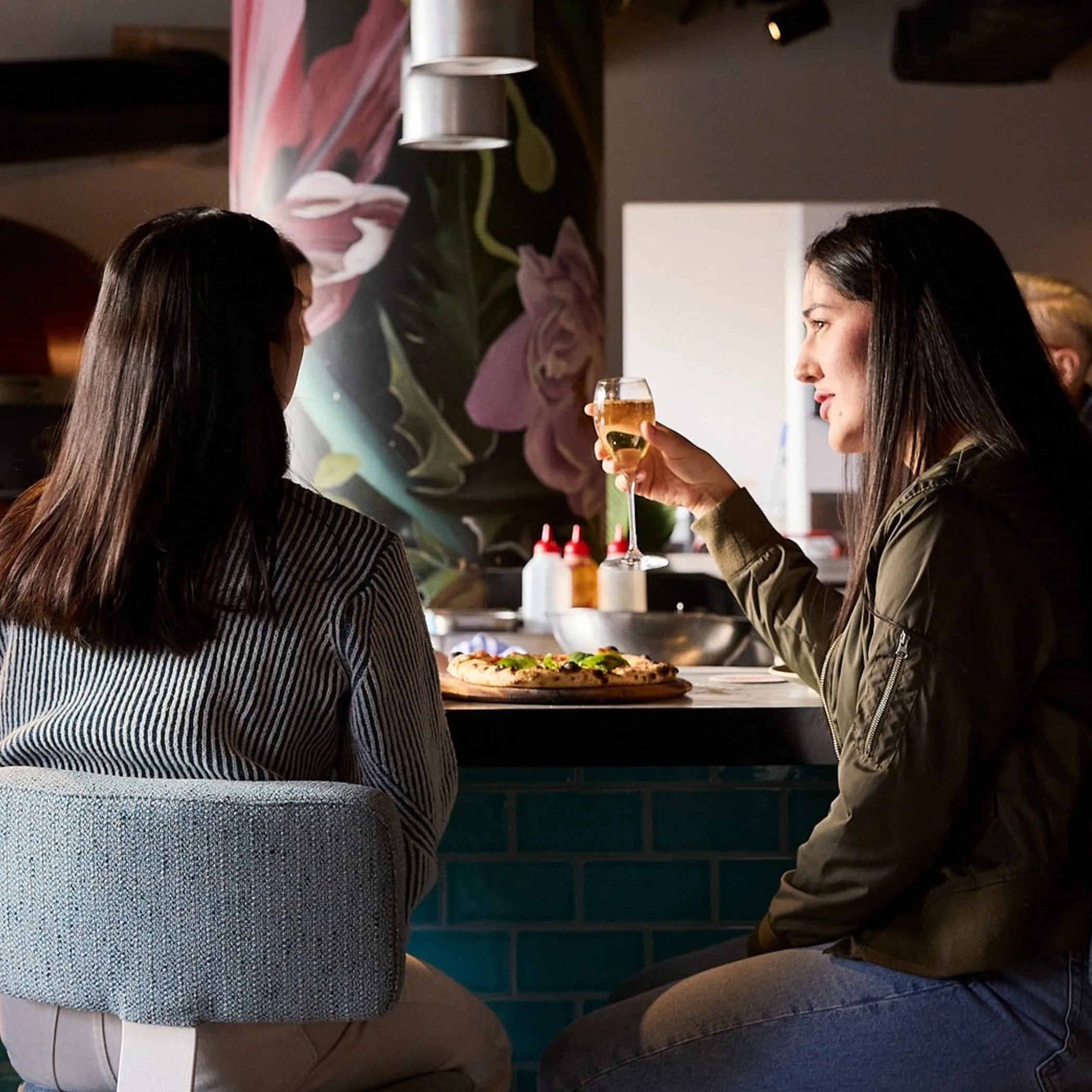 vibrant melbourne nightlife scene at night